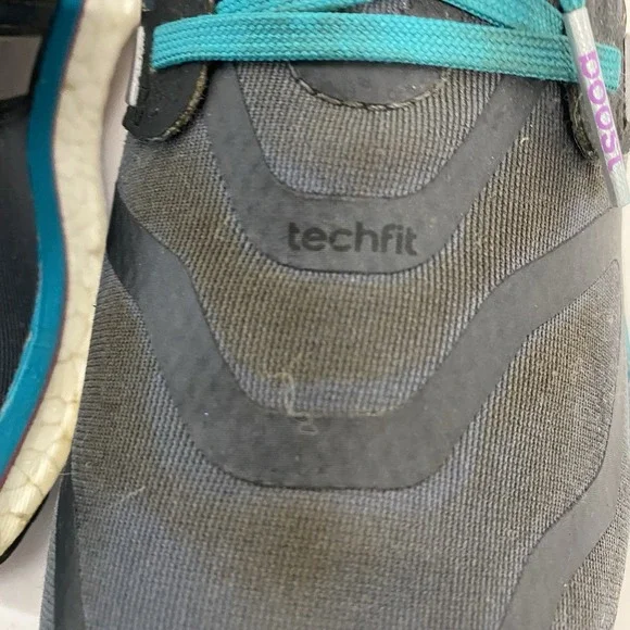 Adidas Shoes Women Size 10.5 Energy Boost Gray Athletic Running Sneakers 4112 - Picture 7 of 16